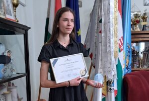 Simonka Sára tanulói díja