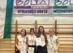 Arany a Bolyai Nemzetközi Csapatversenyen